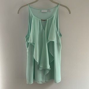 New York & Company teal tank top